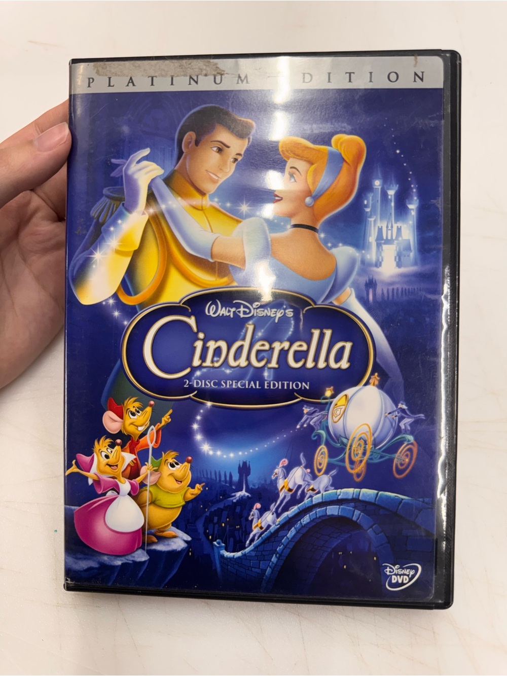Cinderella (Two-Disc Special Edition) DVD Disc Tested (Missing A Disc)